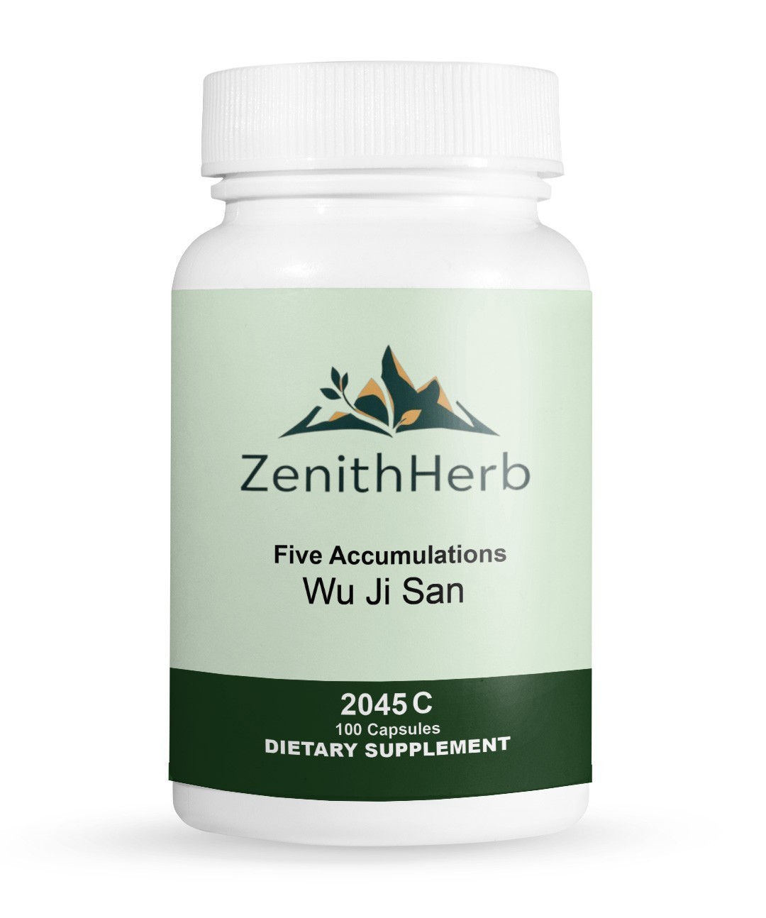ZenithHerb Wu Ji San, Five Accumulations Decoction 200 Count Capsules
