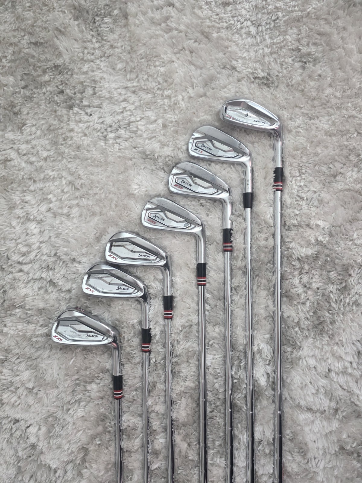 ​Srixon ZX5 / ZX5 Mk II Combo Iron Set 4-PW RH -0.5 Short - READ DETAILS