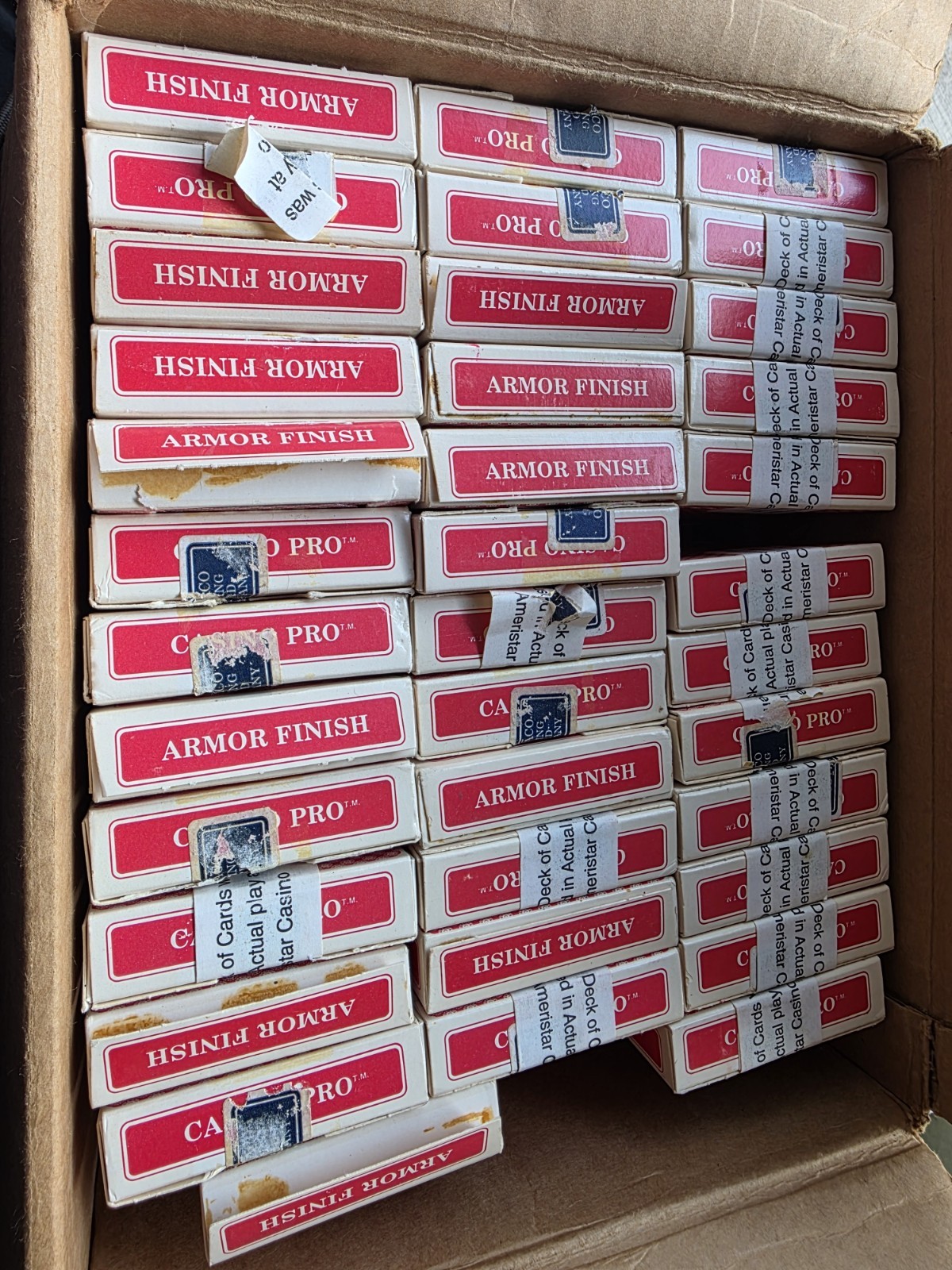 Gemaco Playing Cards Ameristar Vicksburg Casino Lot 37 Decks Vintage