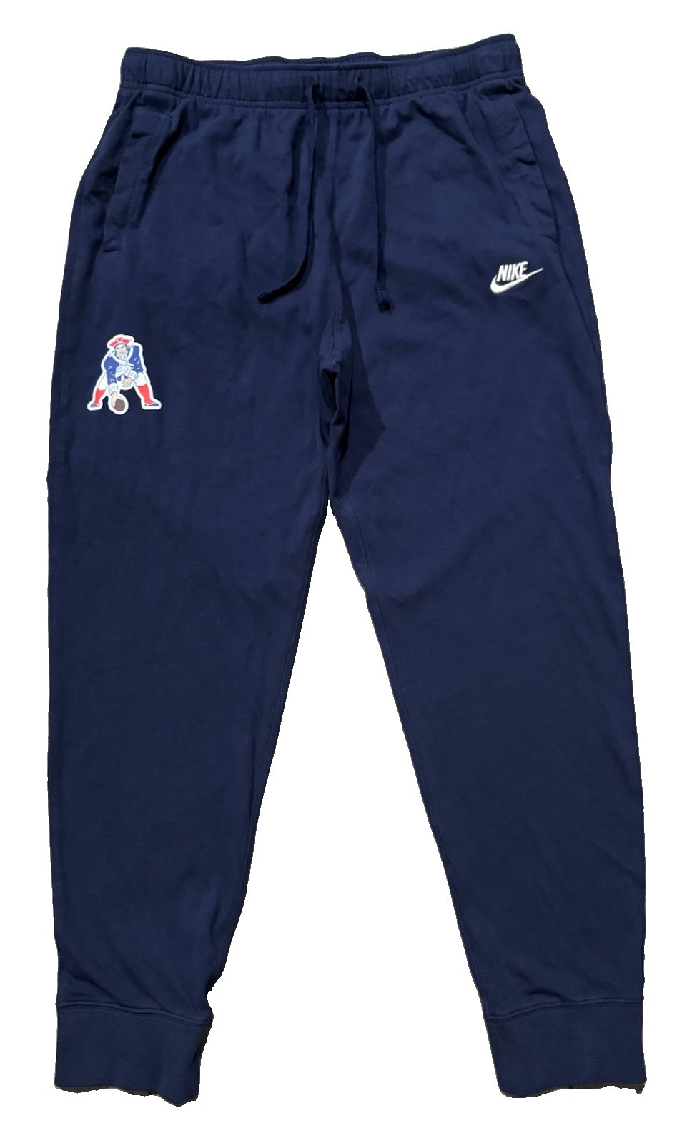 Nike New England Patriots Lightweight Sideline Jogger Pants. Mens L. Navy. NFL.