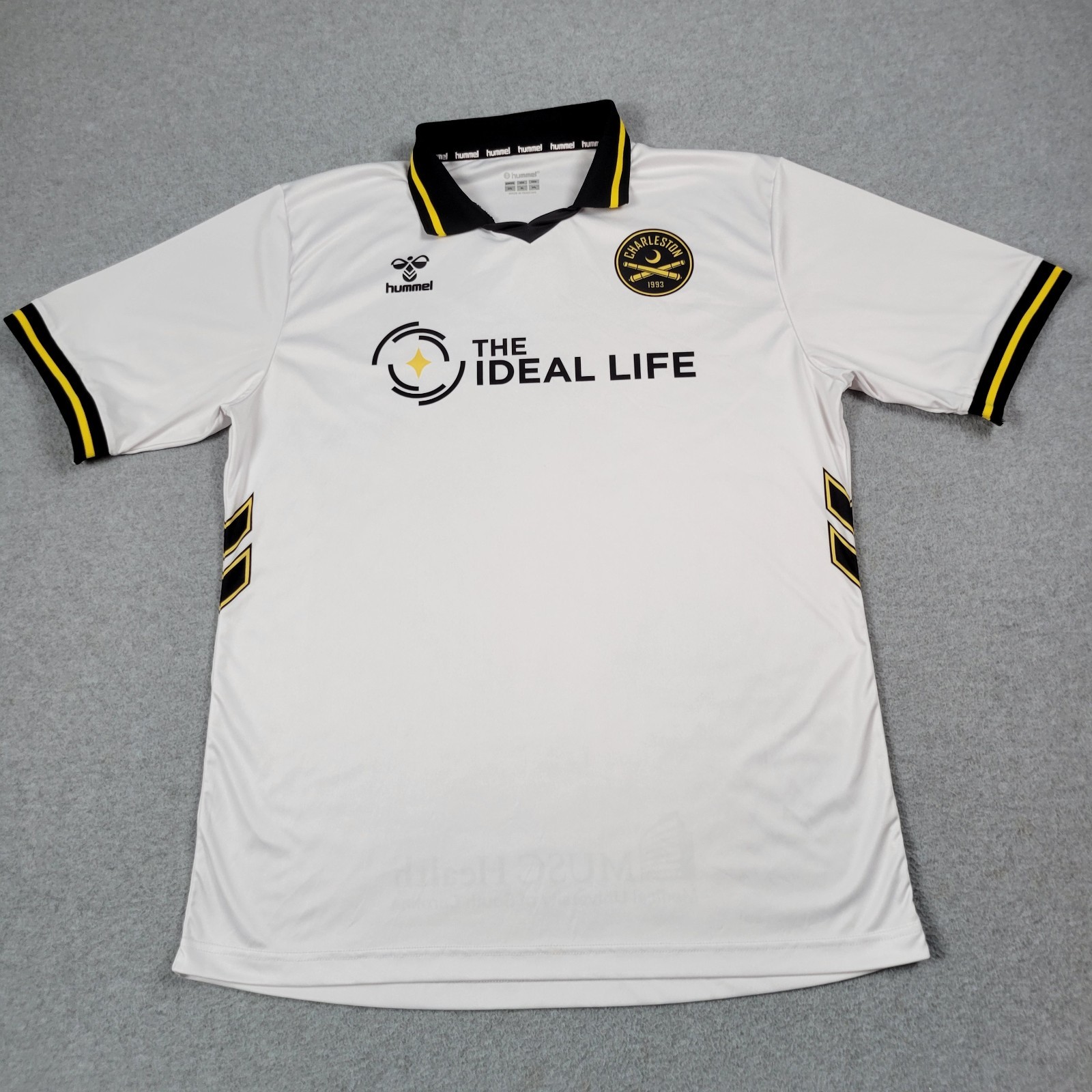 Charleston Battery Jersey Men XL Hummel 2025 Away Kit USL Authentic Blank Soccer Charleston Battery Jersey Men XL Hummel 2025 Away Kit USL Authentic Blank Soccer