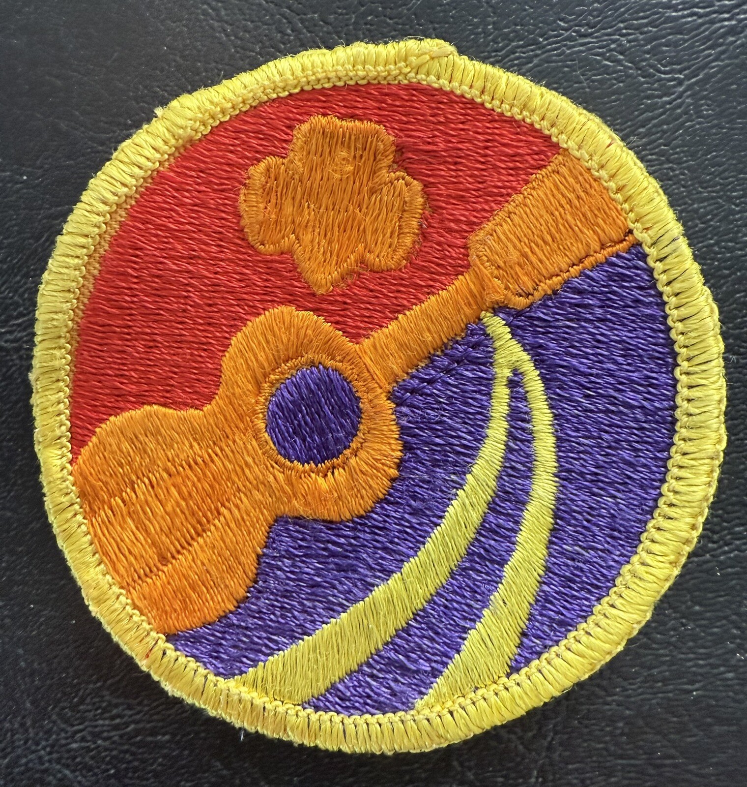 REDUCED RARE 1974 Vintage Senior Girl Scout WORLD OF THE ARTS PATCH