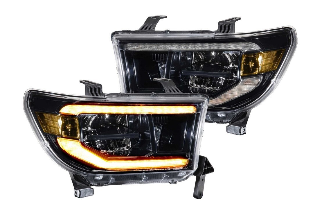 Morimoto XB LED Headlights for 07-13 Toyota Tundra Sequoia New version AMBER DRL