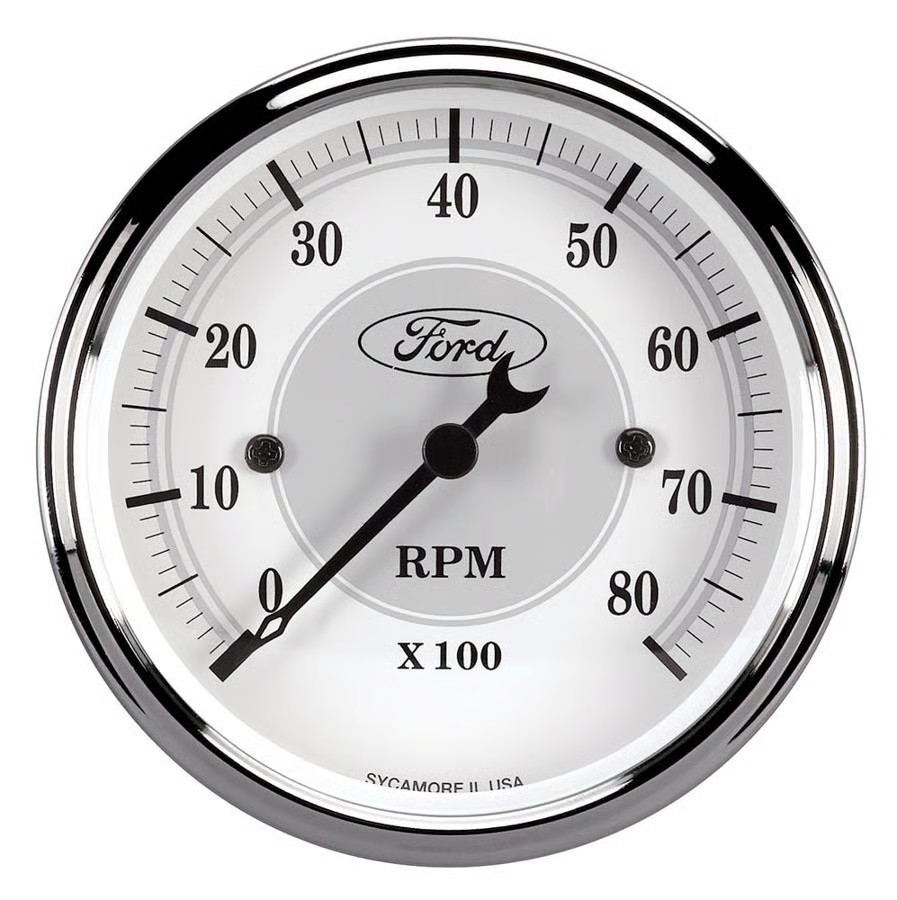 AutoMeter 880088 Ford Masterpiece Tachometer 3-1/8 AutoMeter 880088 Ford Masterpiece Tachometer 3-1/8