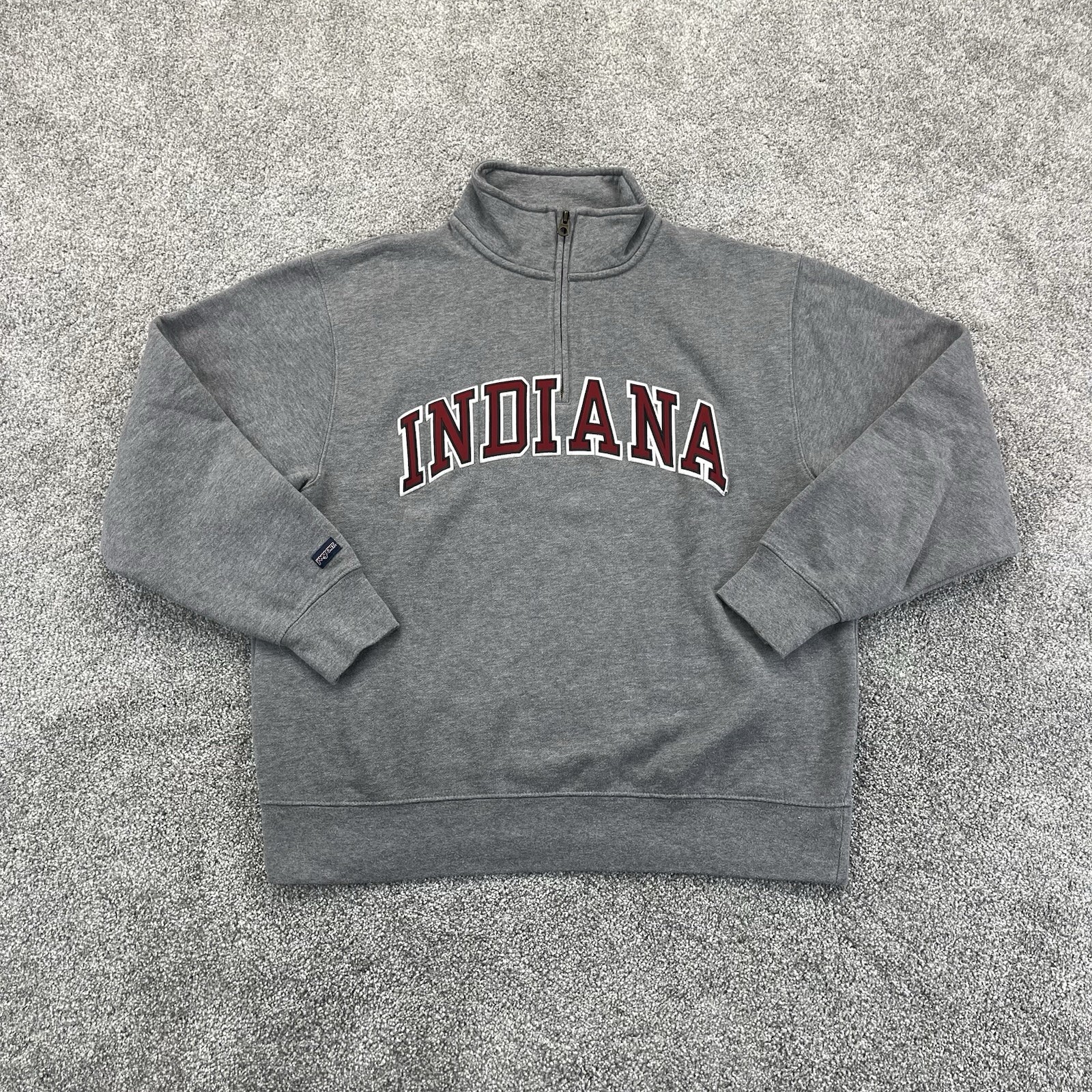 VTG Indiana Hoosiers 1/4 Zip Pullover Sweatshirt Women’s Large Sweater Sewn NCAA VTG Indiana Hoosiers 1/4 Zip Pullover Sweatshirt Women’s Large Sweater Sewn NCAA
