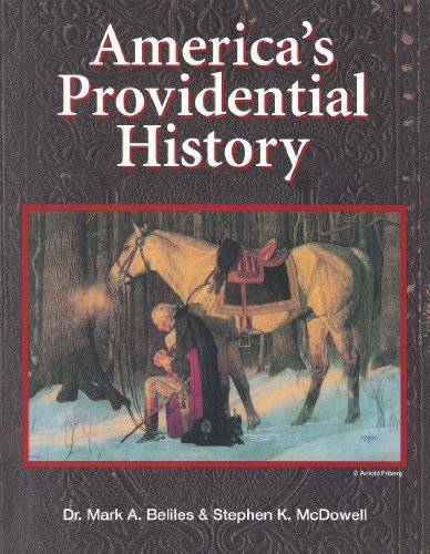 America's Providential History (Including Biblical Principles of Edu - VERY GOOD