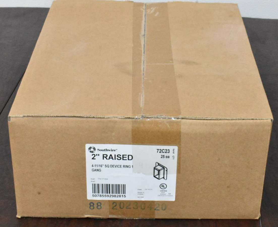 BNIB 25 Southwire 72C23 4-11/16