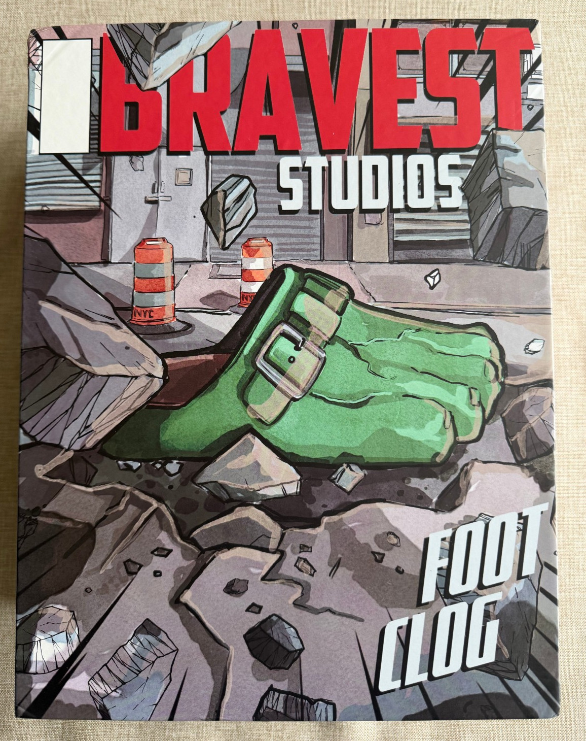*NEW* BLACK HULKFOOT Bravest Studios Hulk Foot Clog|2024 MENS Size 11 US