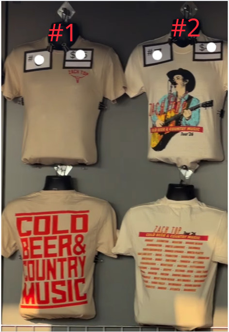 Zach Top Shirt Cold Beer Country Music Tour 2026 Concert Reprint Zach Top Shirt Cold Beer Country Music Tour 2026 Concert Reprint