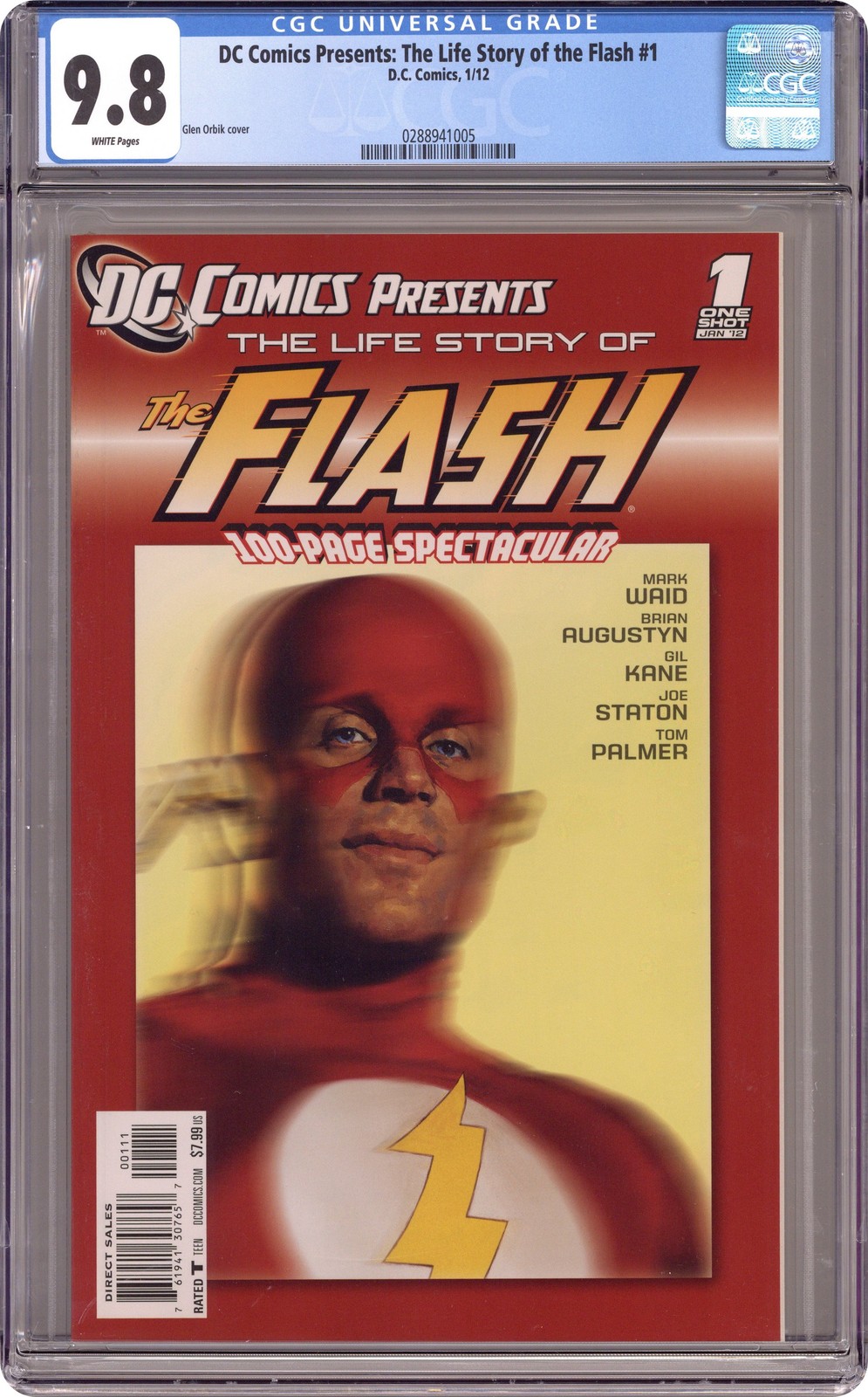 DC Comics Presents Life Story of the Flash #1 CGC 9.8 2012 0288941005