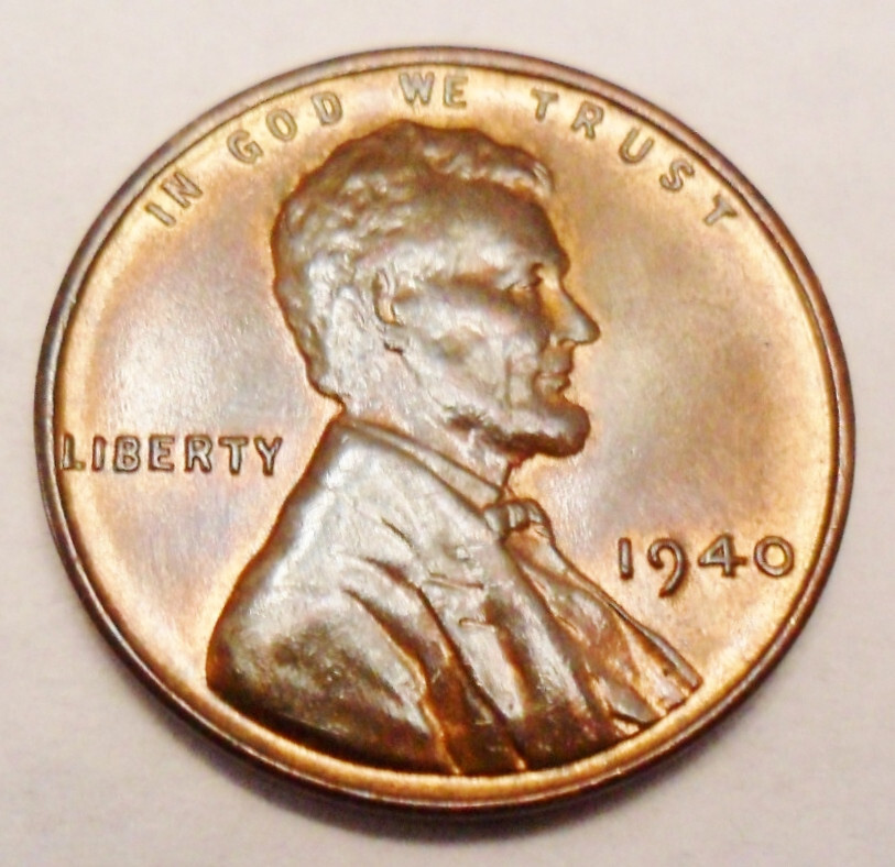 1940 P Lincoln Wheat Cent / Penny  AVE CIRCULATED  **FREE SHIPPING**