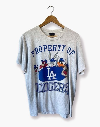 Vintage Los Angeles Dodgers MLB Looney Tunes Graphic Shirt  AN61221