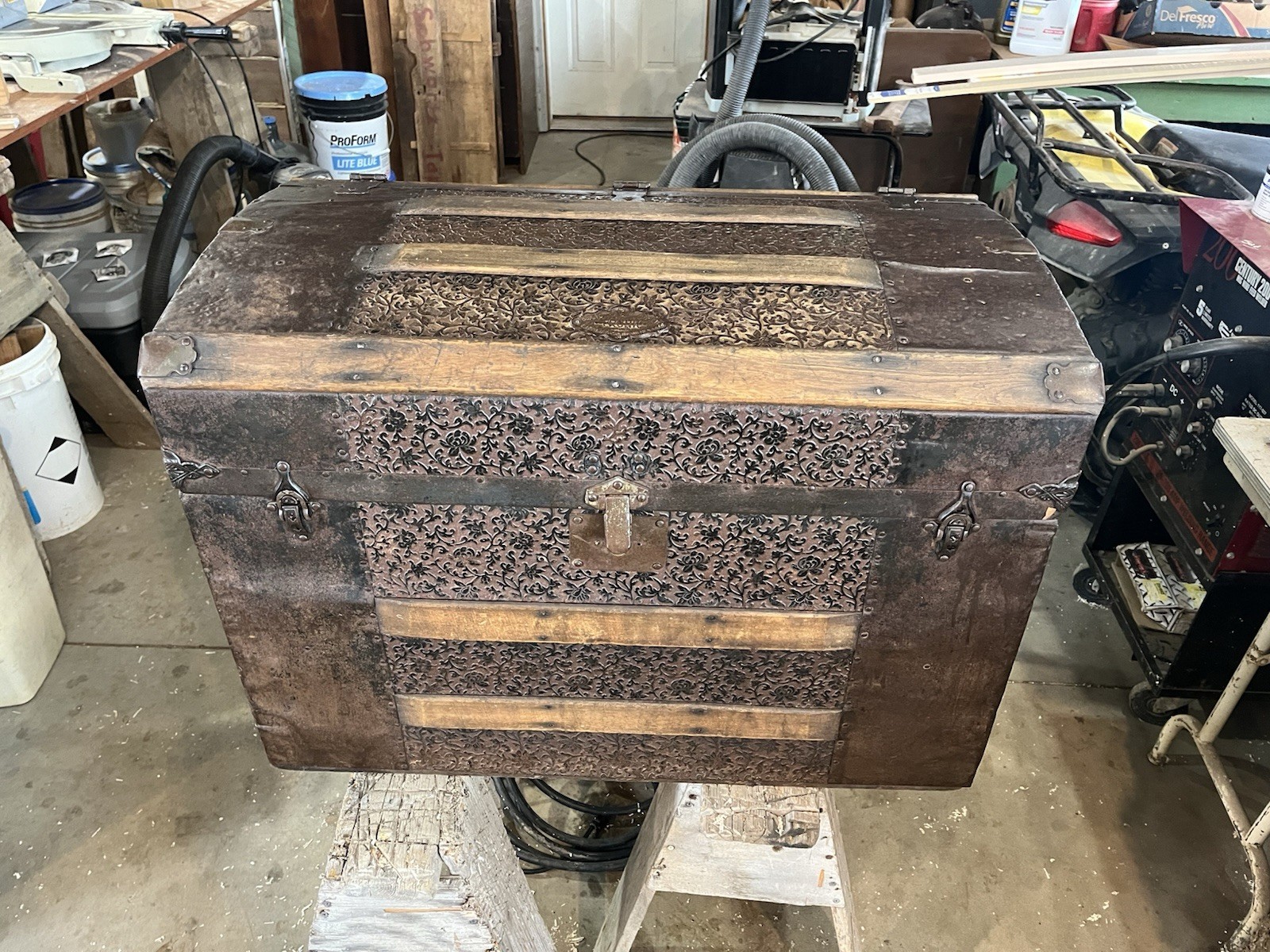 antique rare 1890s “ common sense “steamer truck