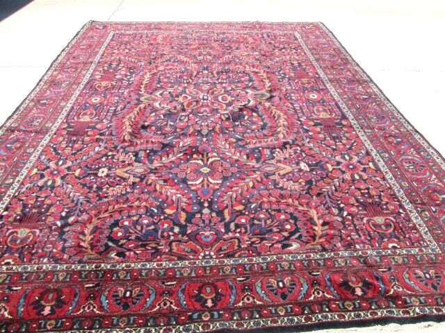12\'x9\'Antique Blue lilihan Rug. 12\'x9\'Antique Blue lilihan Rug.