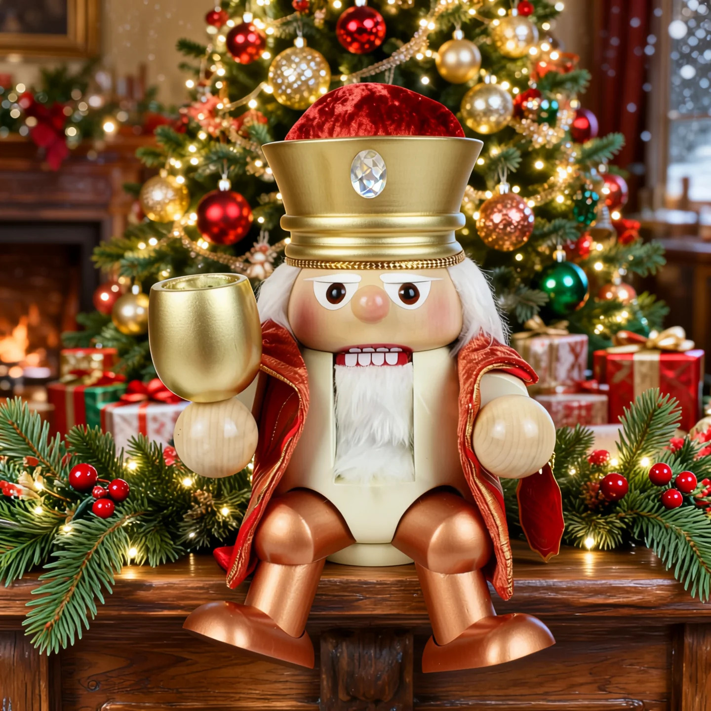 Steinbach Wooden Nutcracker Three Wise Men - Shelf Sitter Melchior
