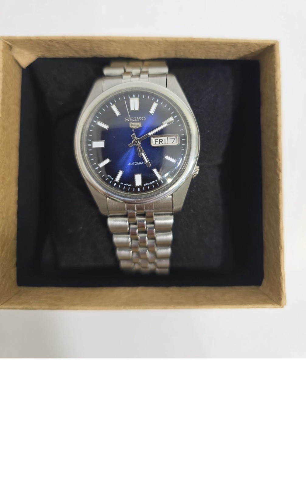 Vintage Seiko 5 Automatic (Blue) Men\'s Watch 6309 Japanese Day/Date Vintage Seiko 5 Automatic (Blue) Men\'s Watch 6309 Japanese Day/Date