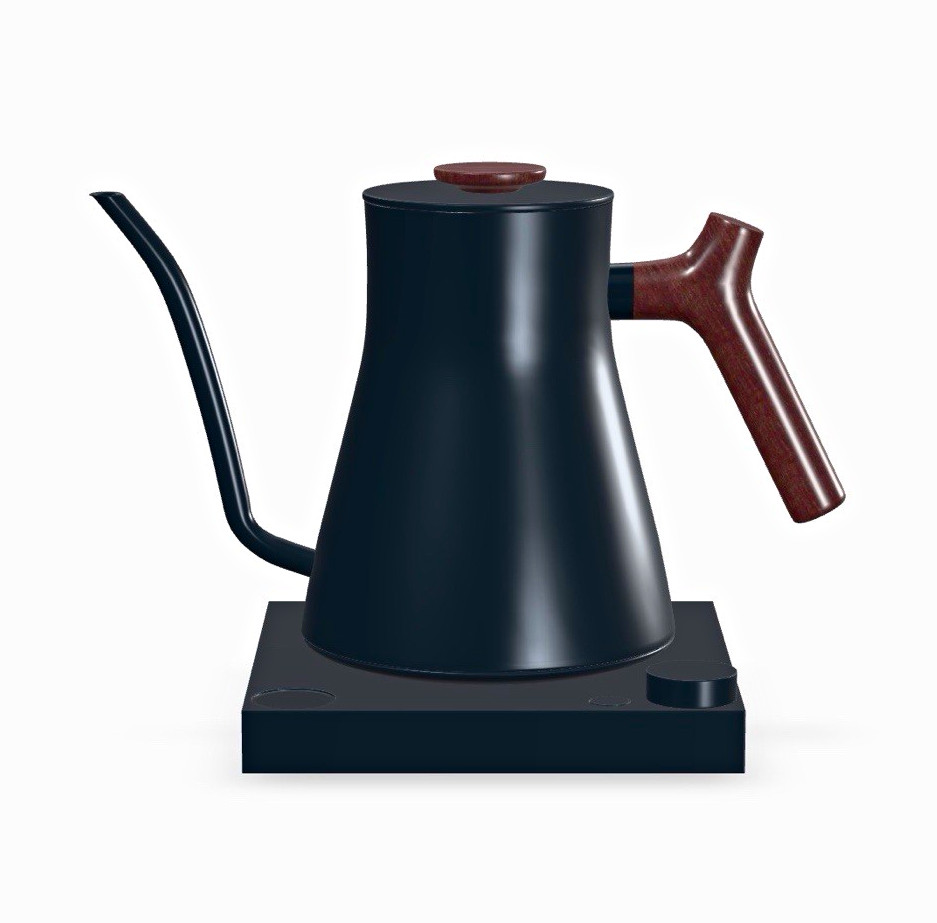 Fellow Stagg EKG Pro Gooseneck Electric Kettle 0.9L Matte Black Walnut
