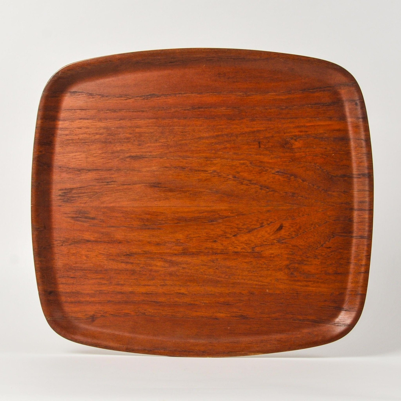 Vintage Teak Wood Serving Tray Mid Century Modern Made in Sweden Vintage Teak Wood Serving Tray Mid Century Modern Made in Sweden