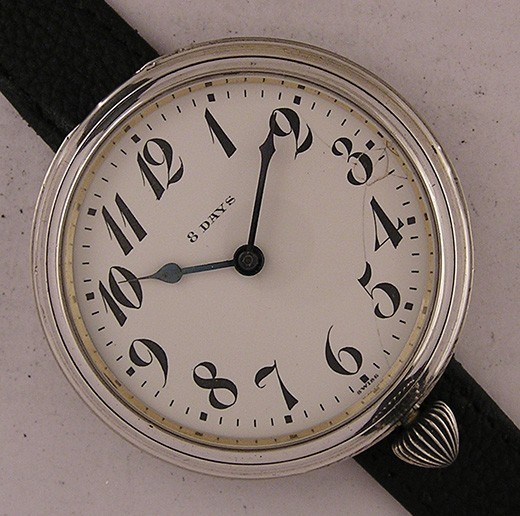 UNIQUE 8 DAYS MAJESTIC WATCH Hi Grade 1900's Swiss Wrist Watch Perfect Serviced