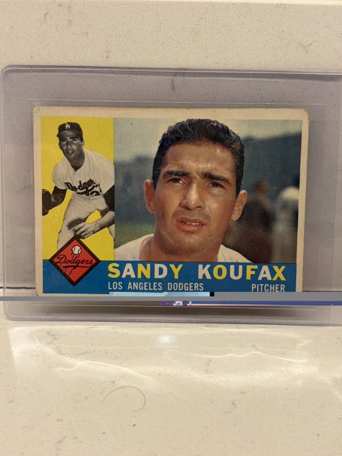 1960 Topps - Sandy Koufax #343 1960 Topps - Sandy Koufax #343