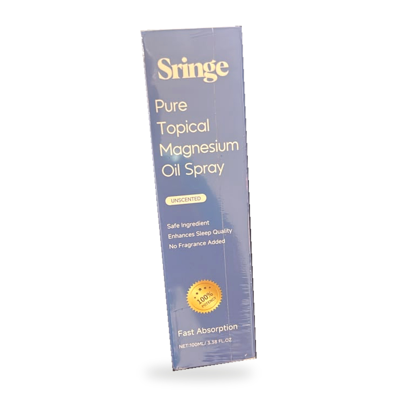Sringe Pure Topical Magnesium Oil Spray Unscented 100ml Sringe Pure Topical Magnesium Oil Spray Unscented 100ml