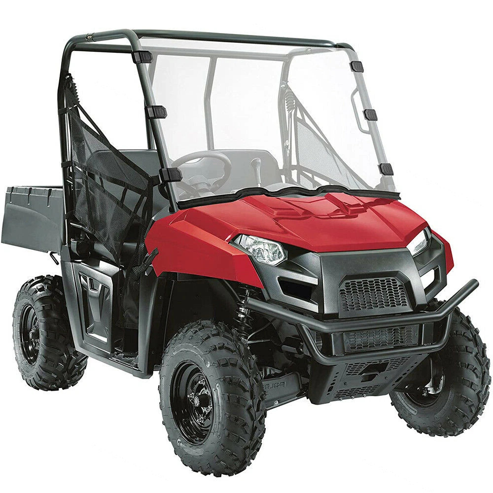 Full Windshield Fit For 2010-2014 Polaris Ranger 400 500 570 800 Midsize