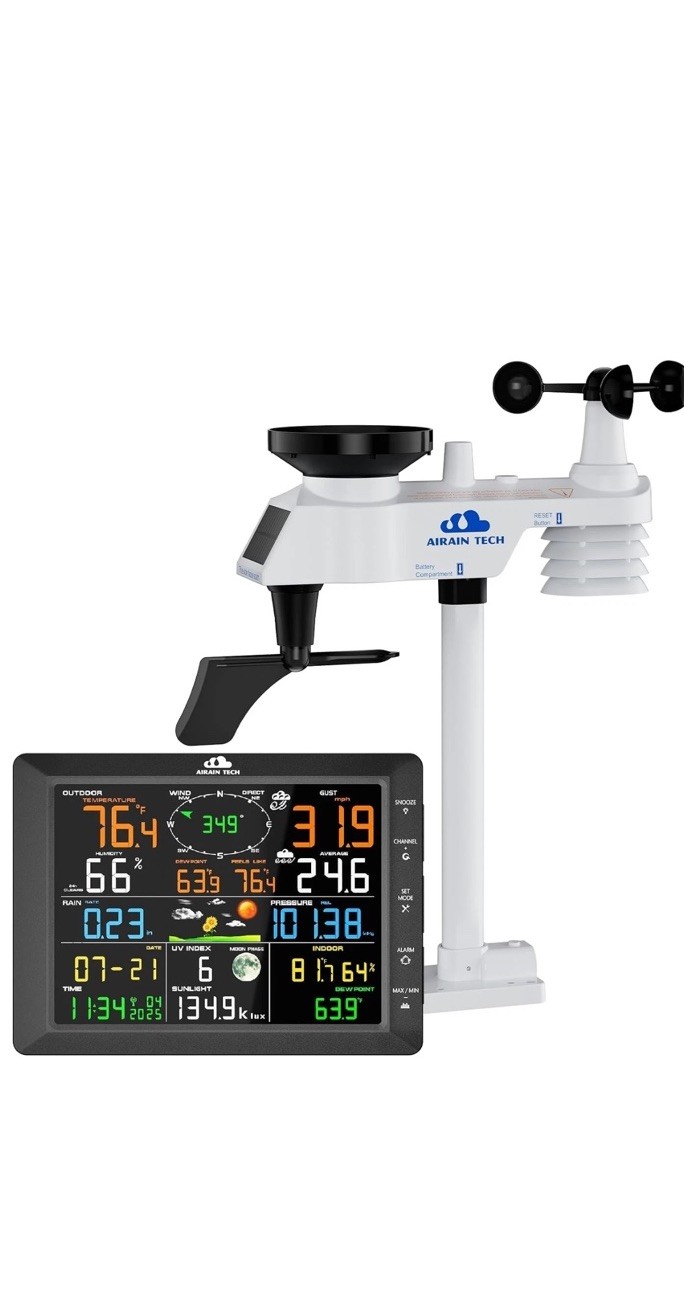 Airain Tech 14-in-1 Weather Station, 8.5\ Airain Tech 14-in-1 Weather Station, 8.5\