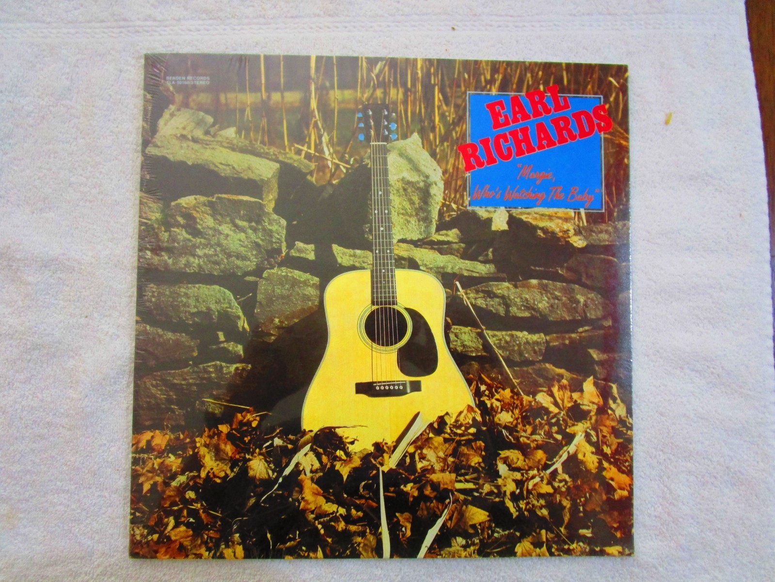 Margie, Who\'s Watching the Baby LP by Earl Richards (1982, Berden Records) Margie, Who\'s Watching the Baby LP by Earl Richards (1982, Berden Records)