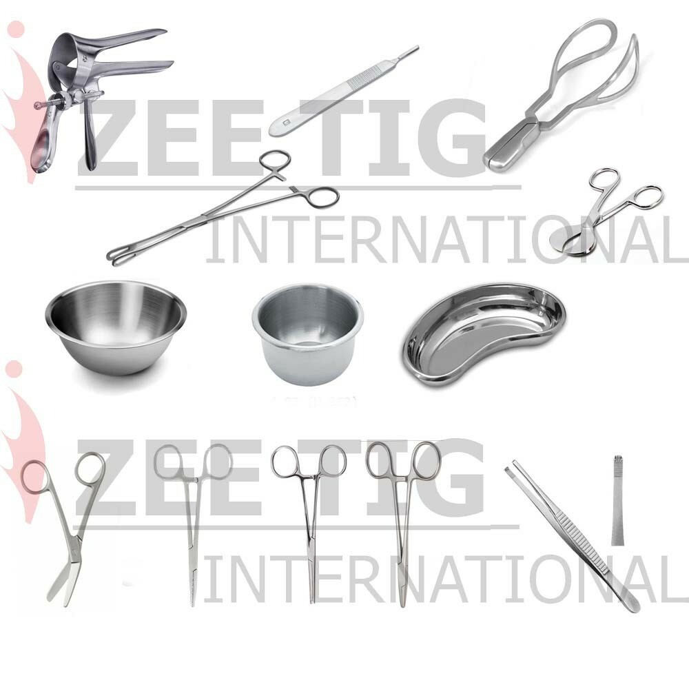 Gynaecology Instruments Set Gynaecology Instruments Set