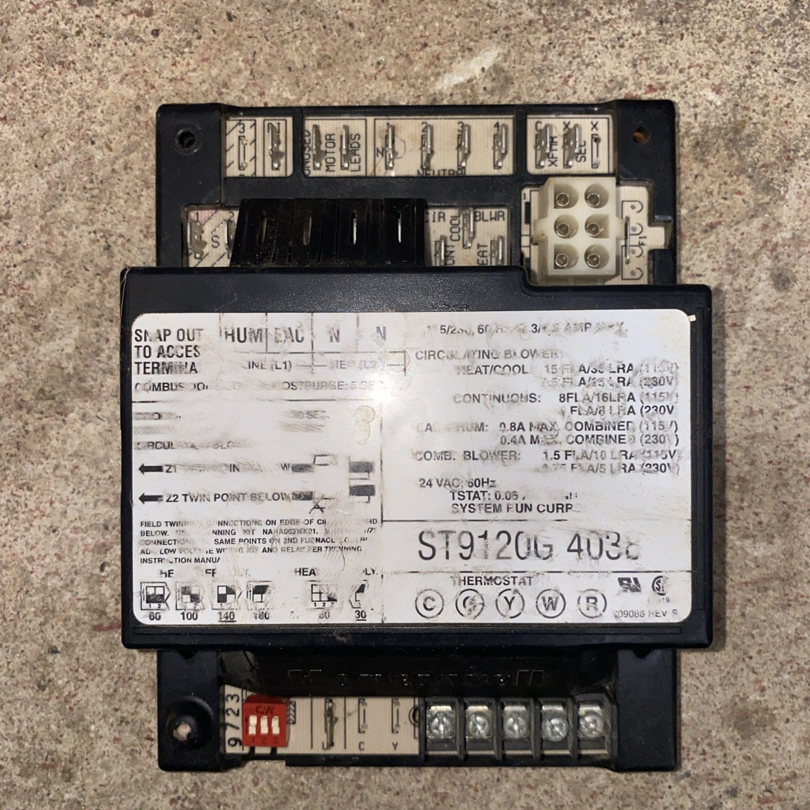 Honeywell ST9120G4038 Furnace Control Circuit Board ICP Works Tested 1-7 Honeywell ST9120G4038 Furnace Control Circuit Board ICP Works Tested 1-7
