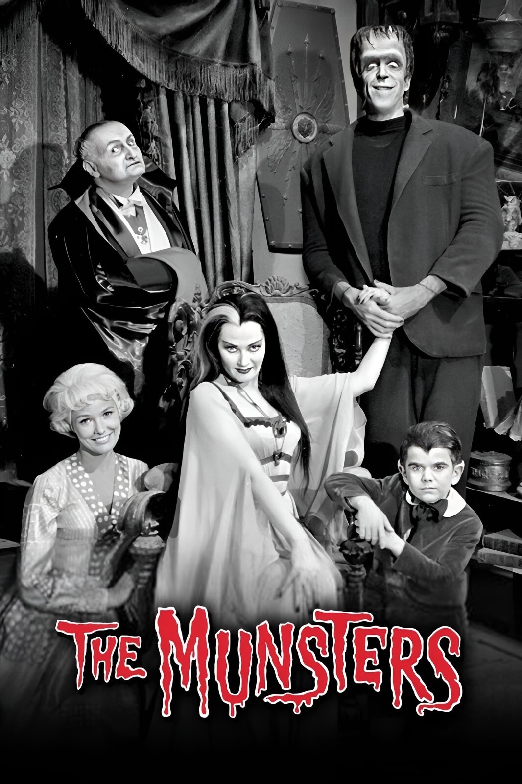 1964 The Munsters Poster 11X17 Herman Munster Lily Eddie Grandpa Dracula 🧛🏻‍🍿