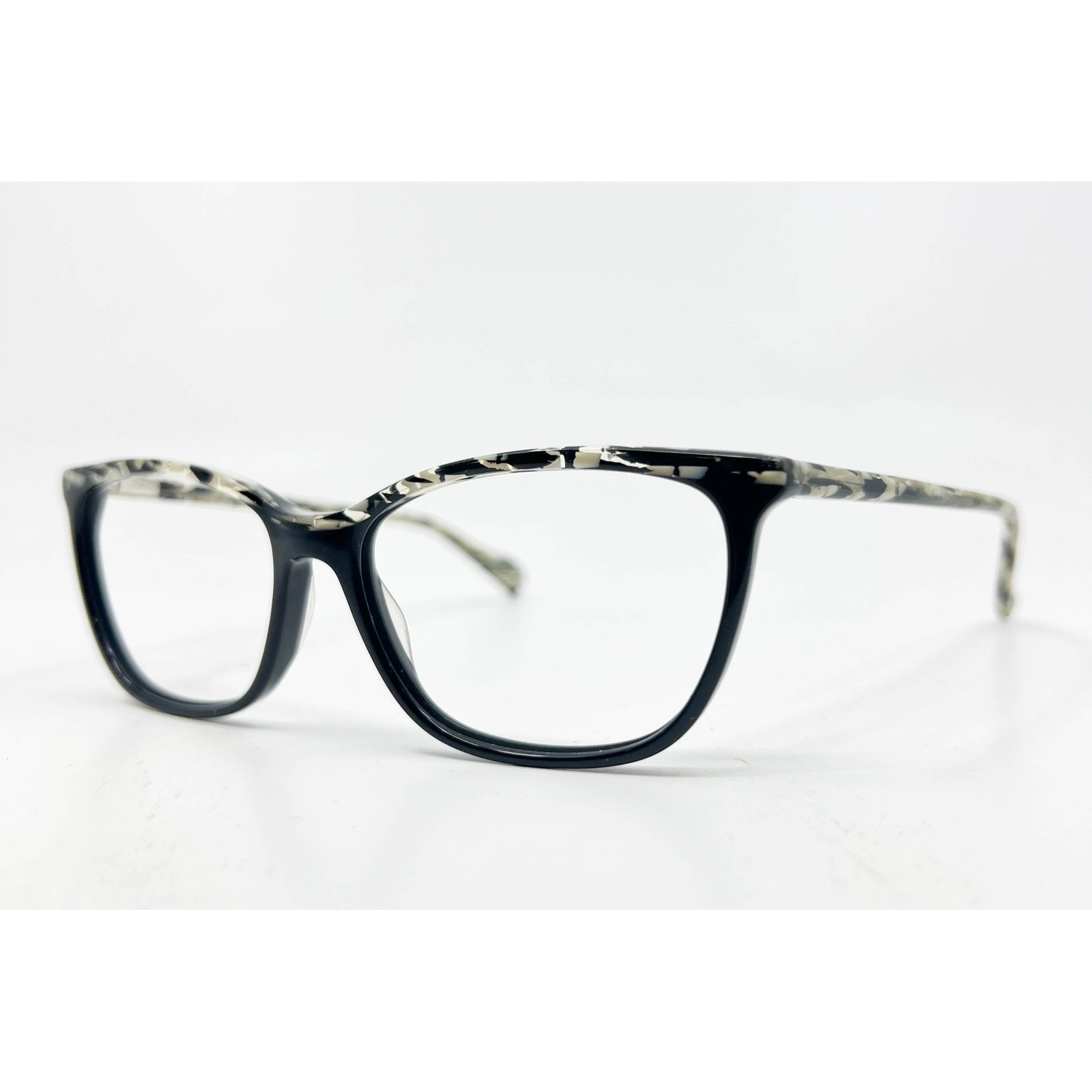 Wittnauer Heloise Eyeglasses Womens Black  Cat Eye 52-15-140