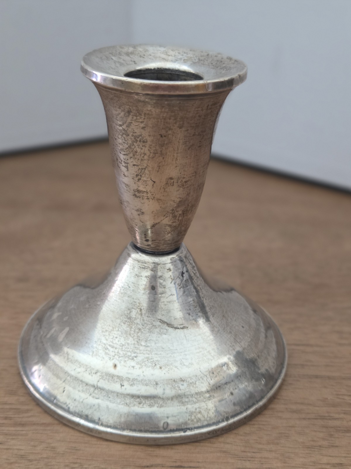 Vintage Duchin Creation Weighted Silver Tone Candlestick Holder Vintage Duchin Creation Weighted Silver Tone Candlestick Holder