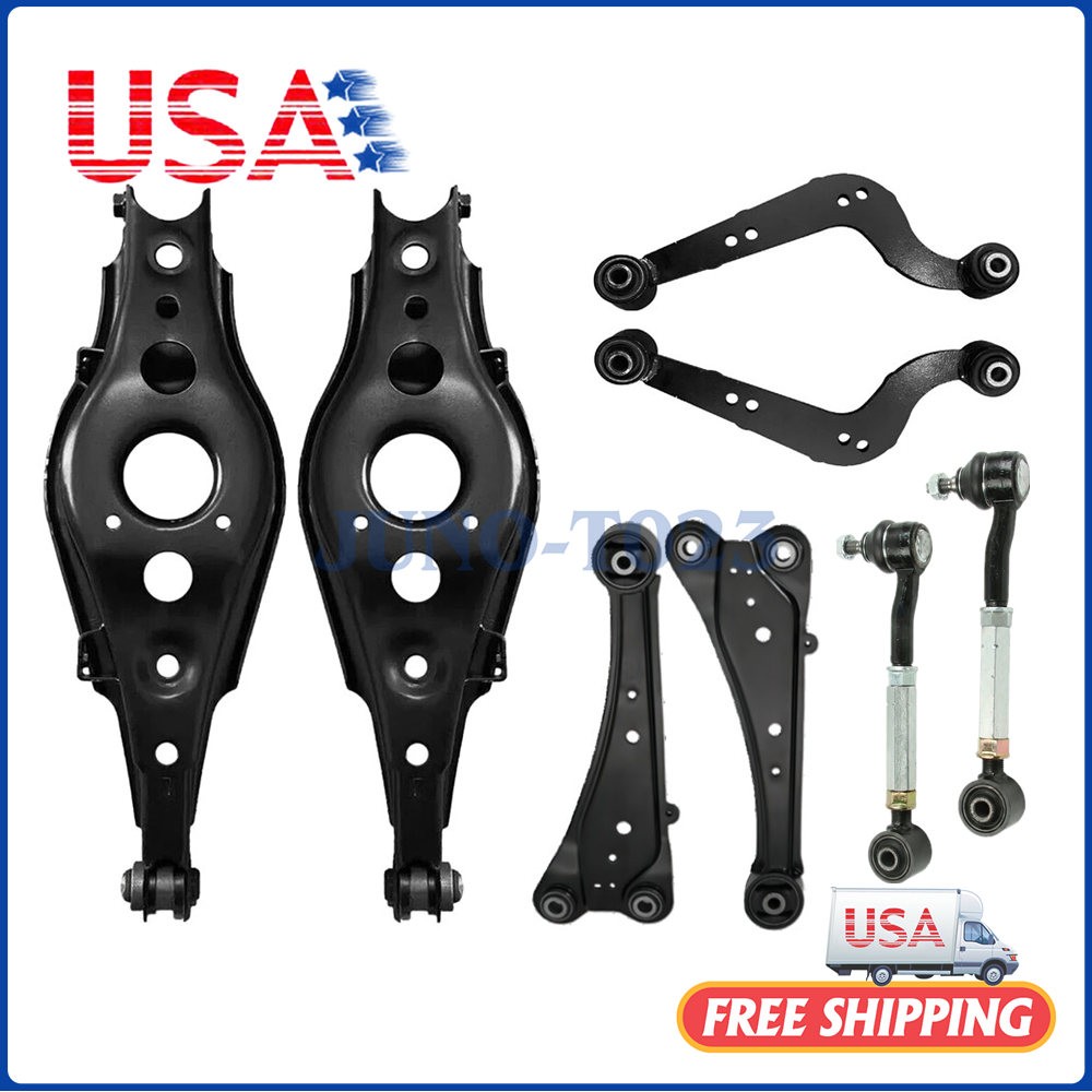 Rear Lateral &Upper & Lower Rearward Control Arm Set For 2006-2018 Toyota RAV4