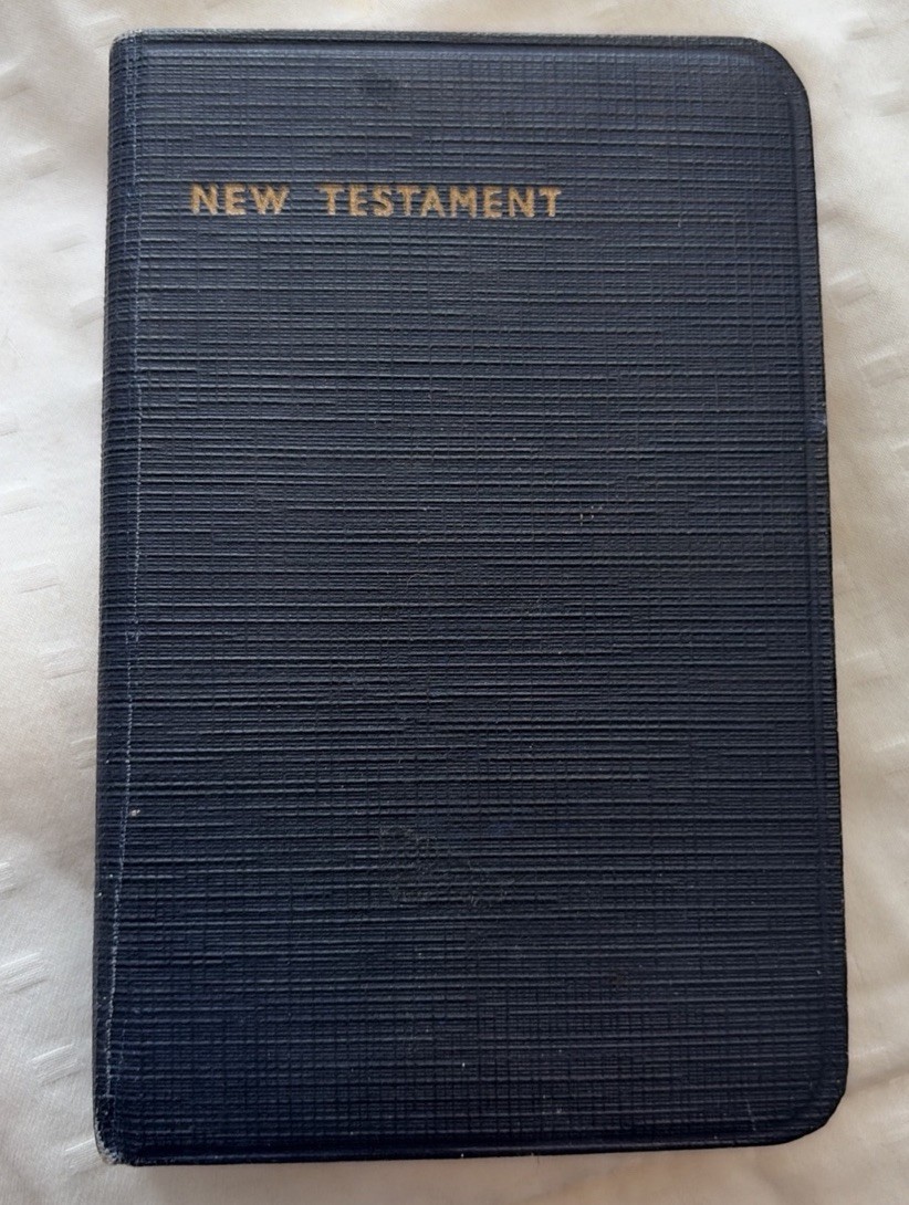 Vintage 1930’s Pocket New Testament NY Bible Society A4 Vintage 1930’s Pocket New Testament NY Bible Society A4
