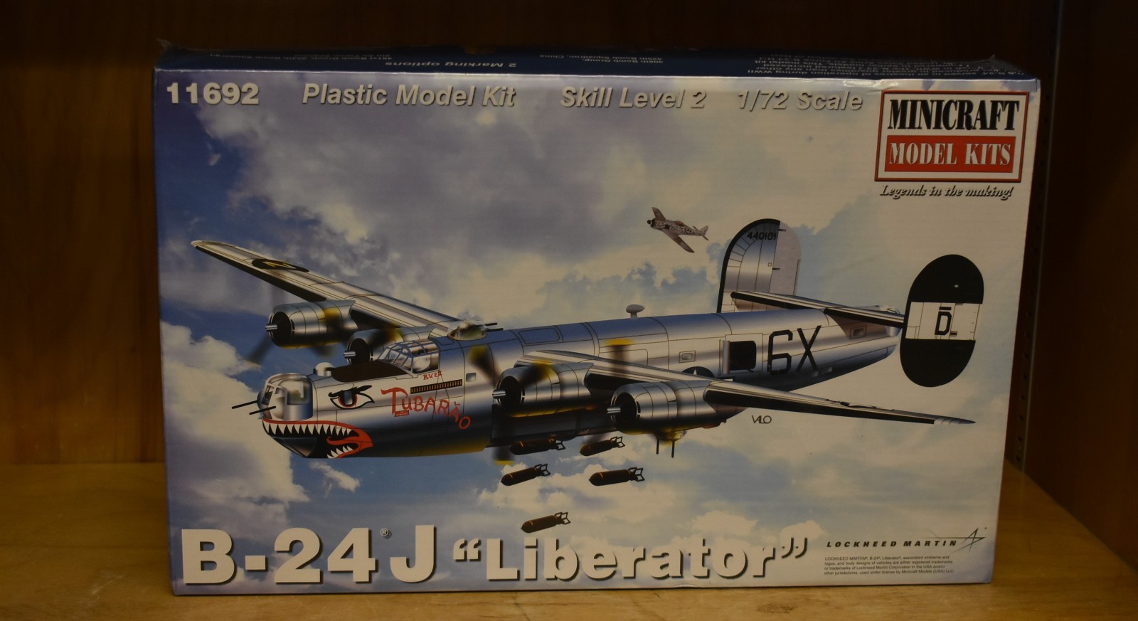 Minicraft 1/72 B-24J USSAF 8th Air Force, 11692, New in Box, 