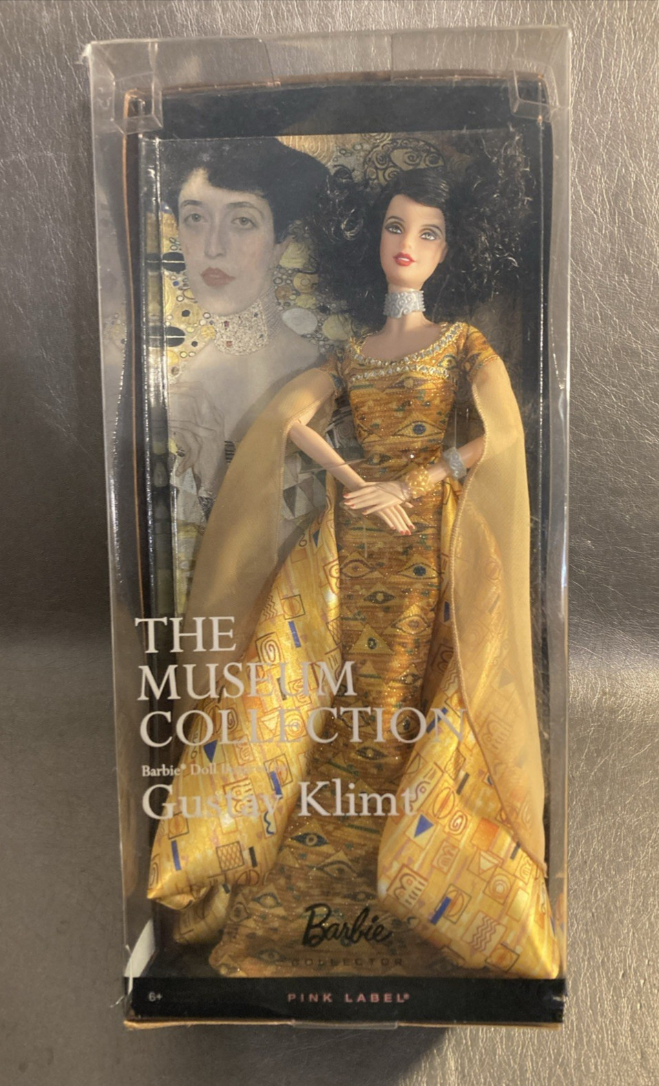 Barbie Collector Gustav Klimt The Museum Collection Doll Pink Label V8401
