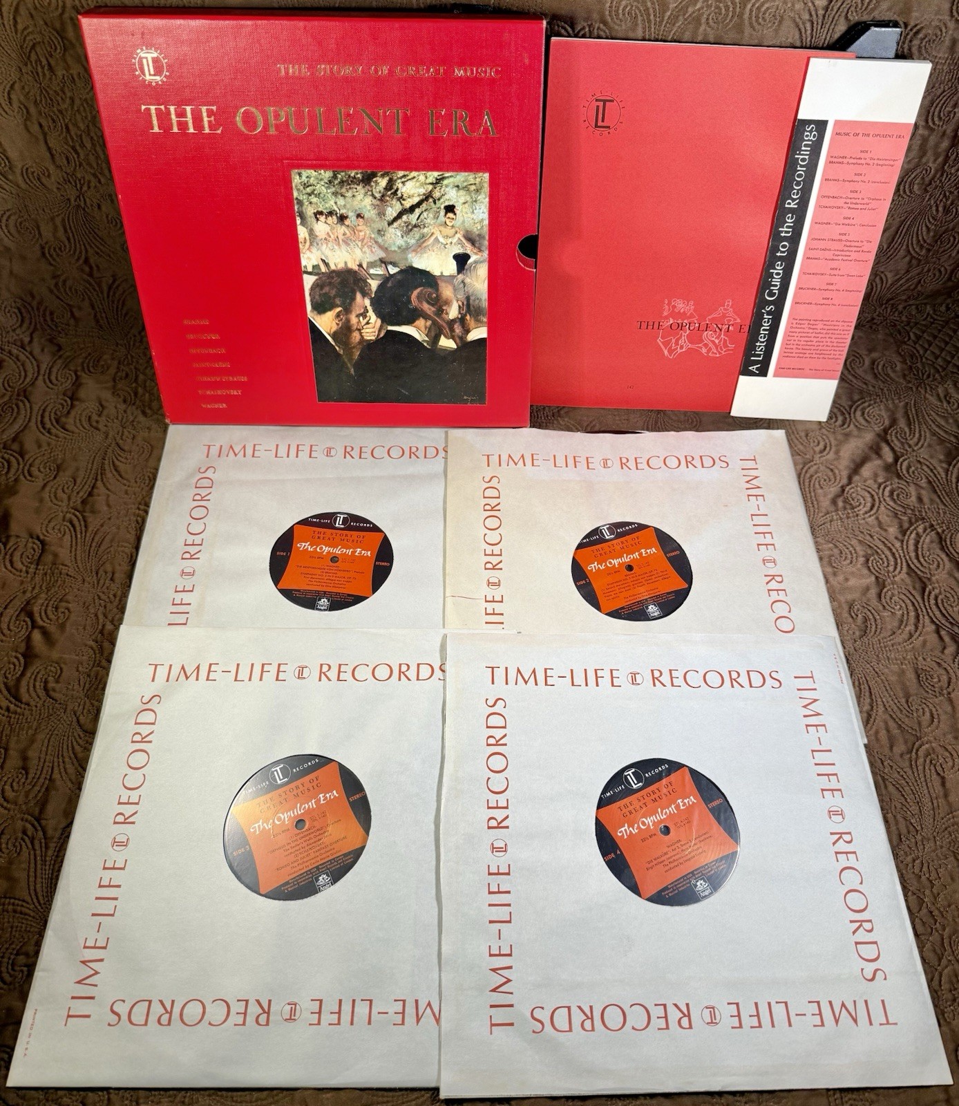The Opulent Era, The Story of Great Music, Box Set, 1966, 4 Vinyl Records The Opulent Era, The Story of Great Music, Box Set, 1966, 4 Vinyl Records