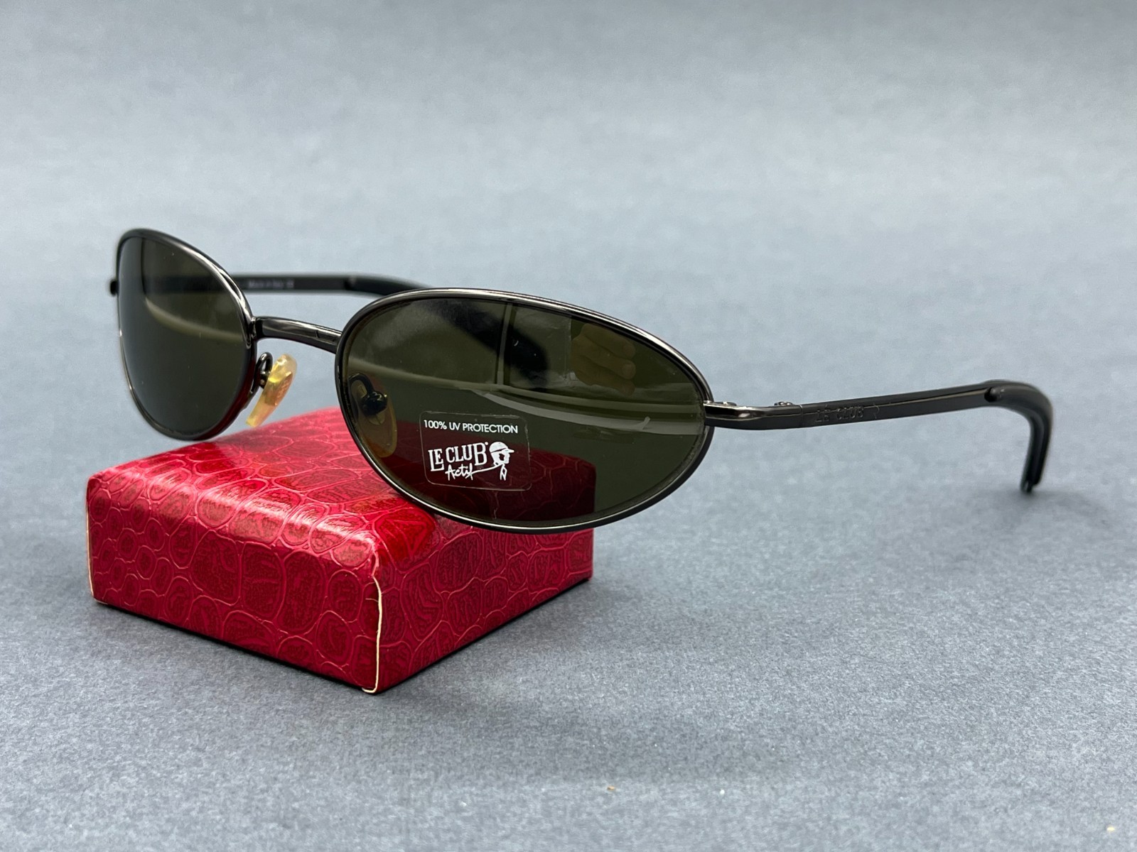 NOS Le Club Y2K Vintage Sunglasses 1990s Made in Italy New