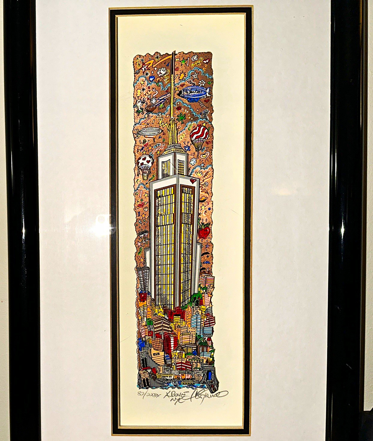 Charles Fazzino Limited Edition New York 3D Pop Art Print Signed/Numbered Charles Fazzino Limited Edition New York 3D Pop Art Print Signed/Numbered