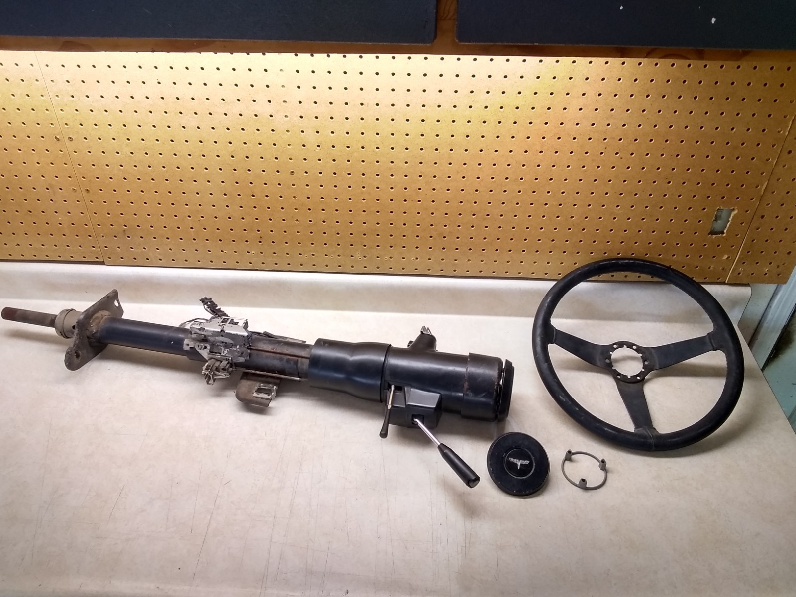 VTG Used OEM GM 1978-82 Corvette C3 Tilt Telescopic Steering Column, Cruise Cont