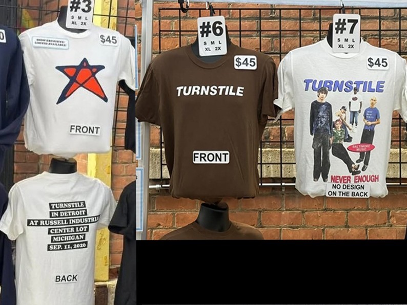 HOT Turnstile Milwaukee 2026 Tour Merch Reprint HOT Turnstile Milwaukee 2026 Tour Merch Reprint