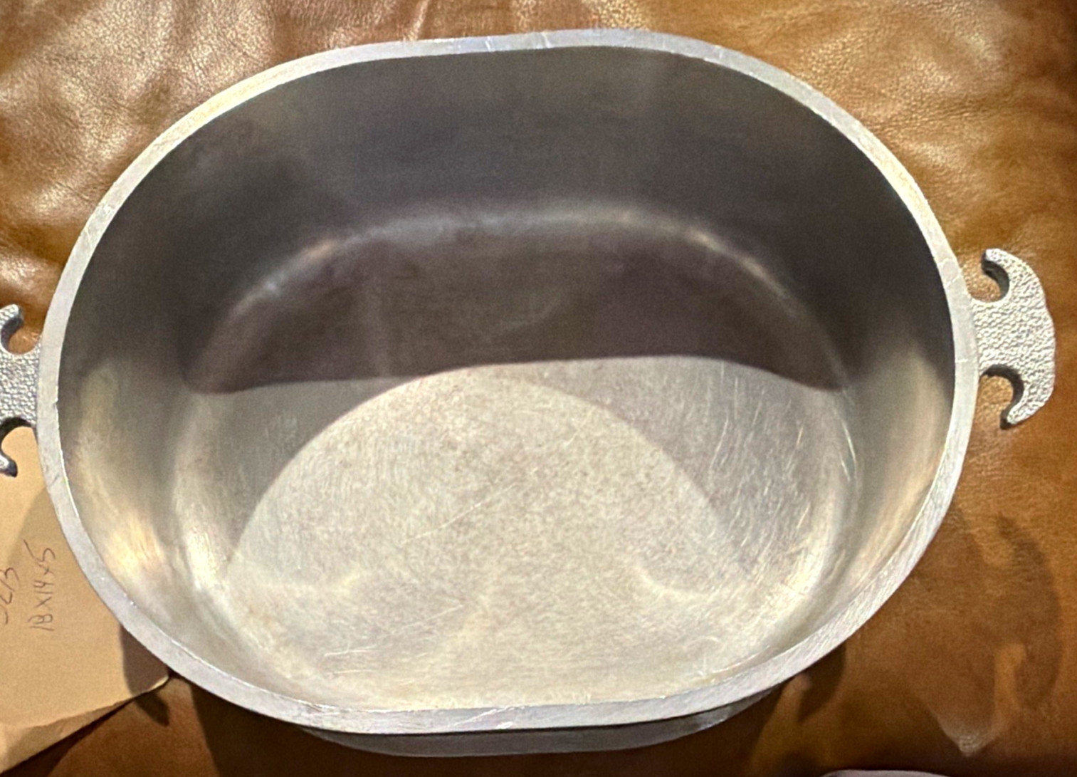 GUARDIAN SERVICE CAST ALUMINUM OVAL ROASTER Vintage