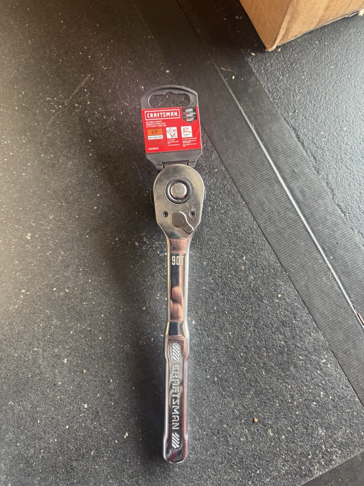 Craftsman 90-Tooth (90T) Low Profile 1/2 in. Socket Drive Ratchet #CMMT86723 NEW Craftsman 90-Tooth (90T) Low Profile 1/2 in. Socket Drive Ratchet #CMMT86723 NEW