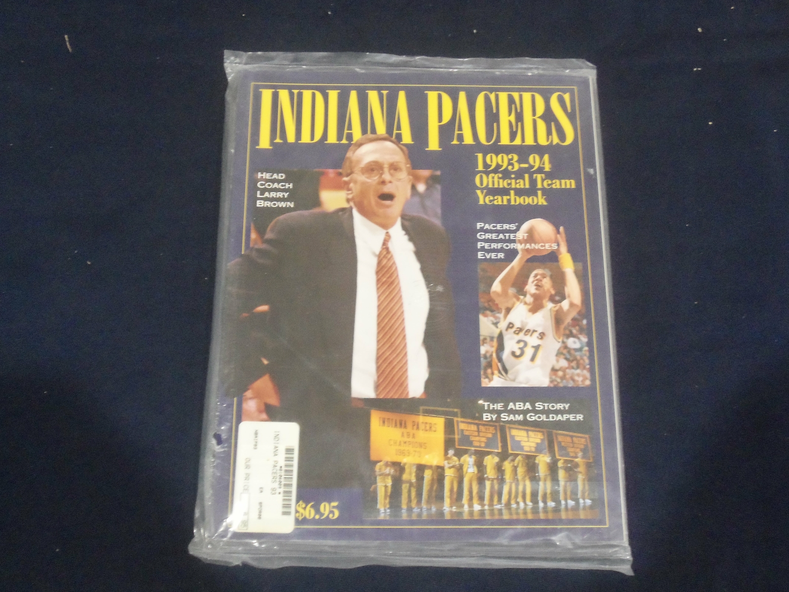 1993-1994 INDIANA PACERS YEARBOOK - ST 5346G 1993-1994 INDIANA PACERS YEARBOOK - ST 5346G