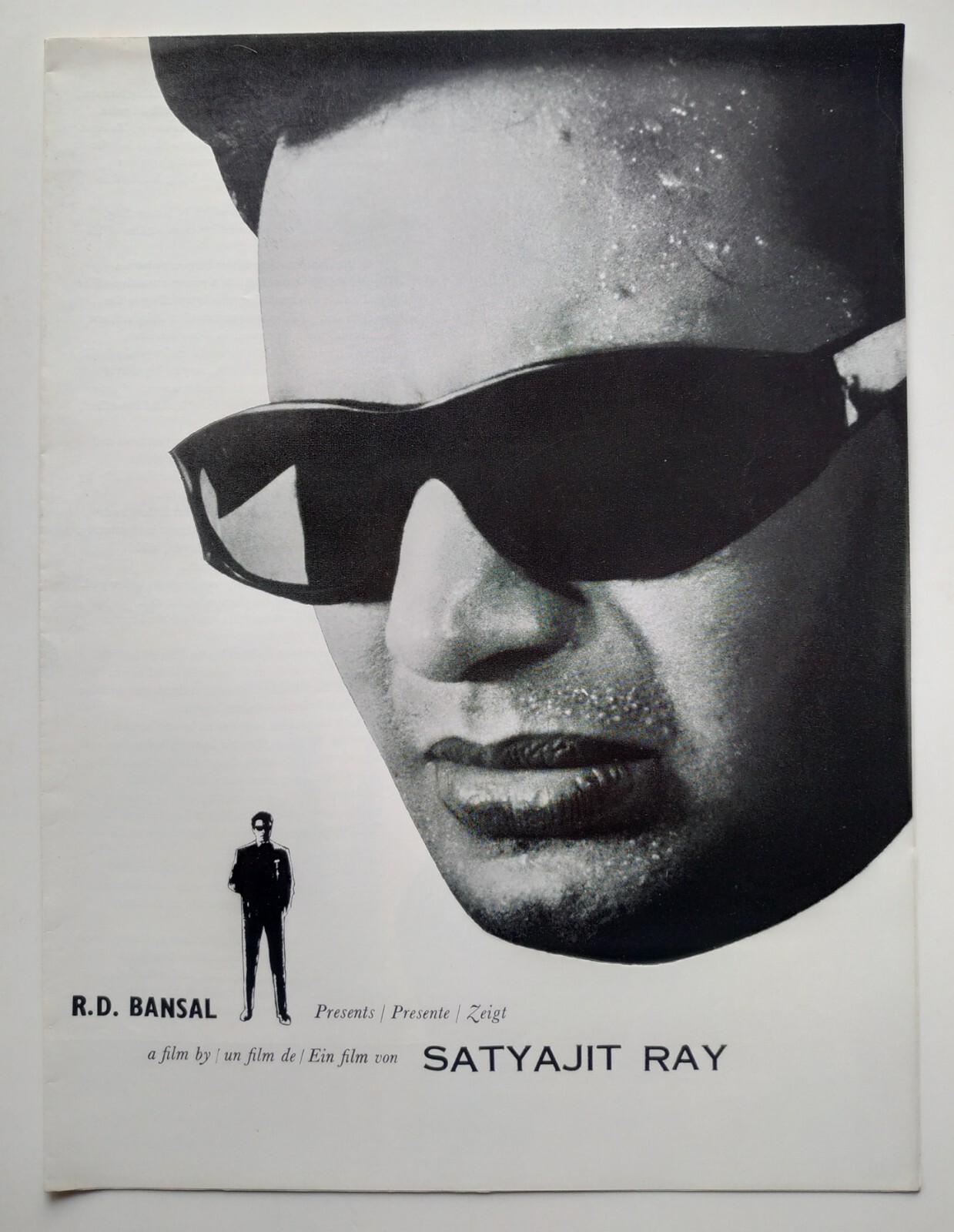 NAYAK : Bollywood SATYAJIT RAY original Pressbook /Booklet India 1966