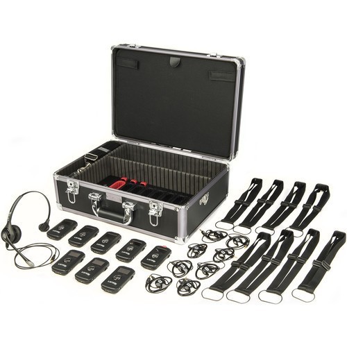 Listen Technologies ListenTALK 8 LK-1 Transceivers LA-481 Docking Station Case Listen Technologies ListenTALK 8 LK-1 Transceivers LA-481 Docking Station Case