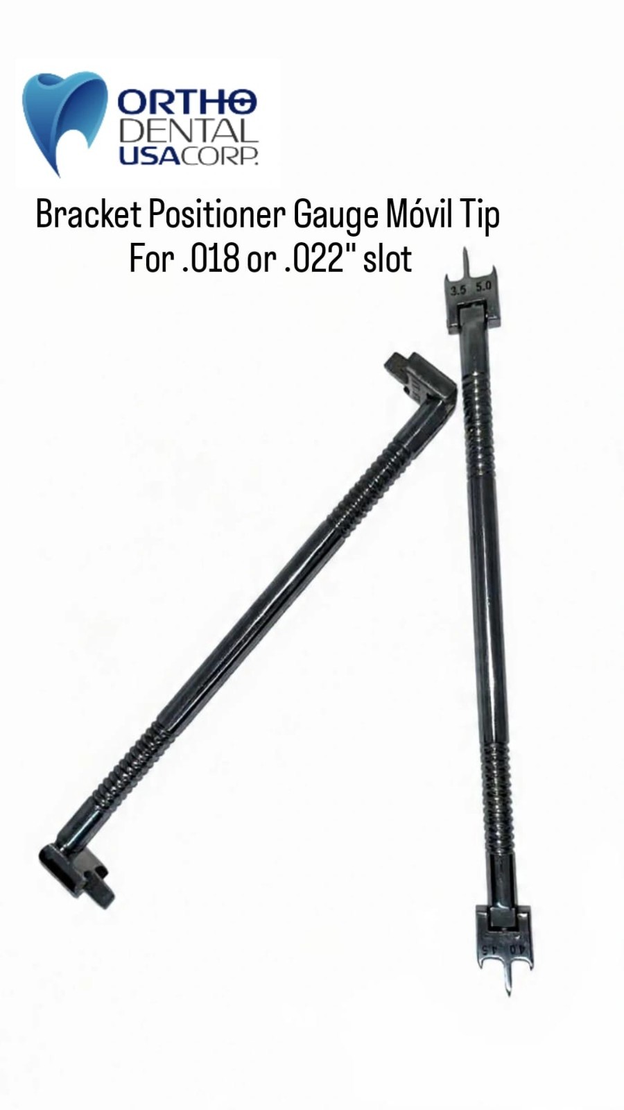Set x 10 Orthodontic Adjustable Bracket Movable Swivel Head slot .018 or .022