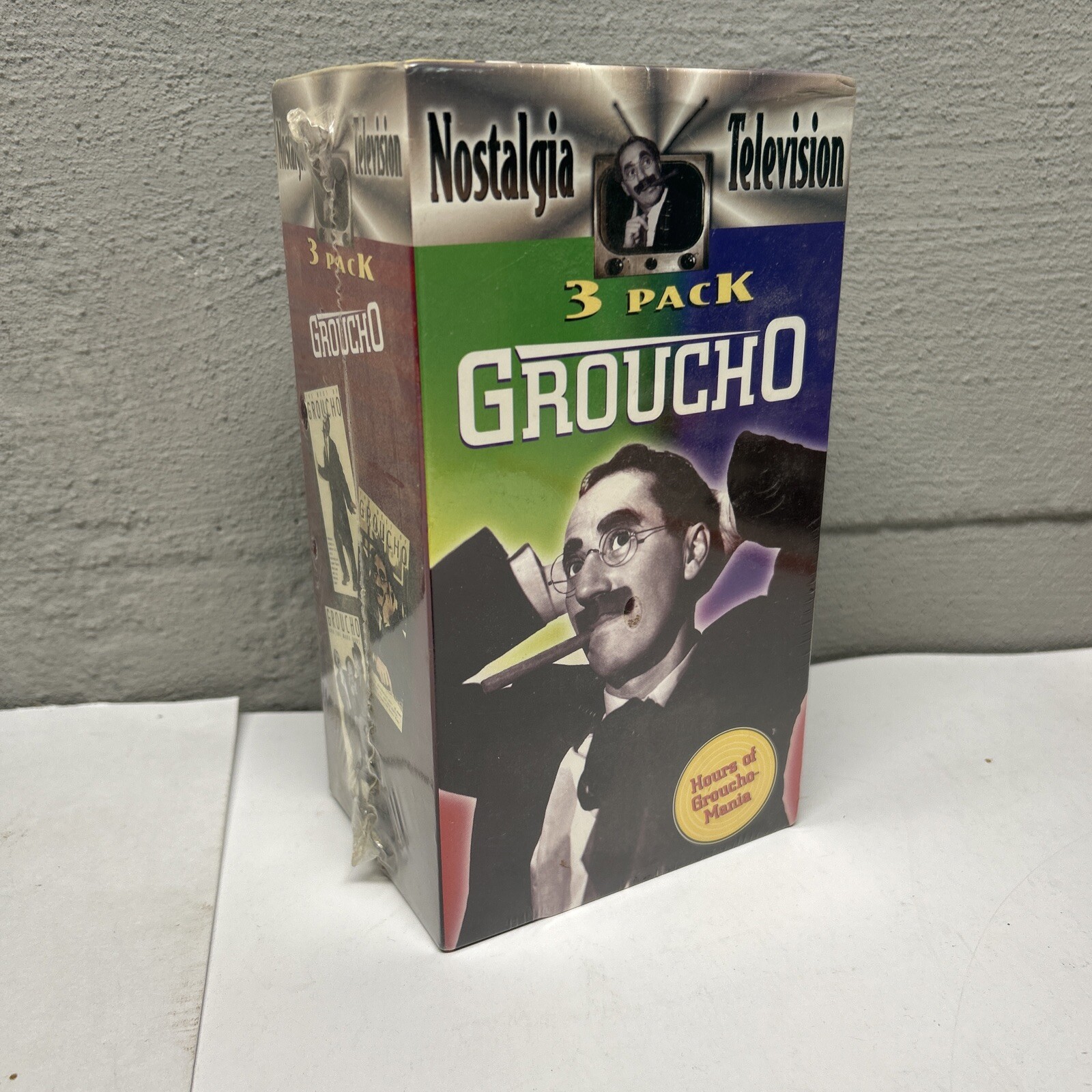 Groucho Marx VHS 3 Tape Set/1998 Nostalgia Television/new-Sealed