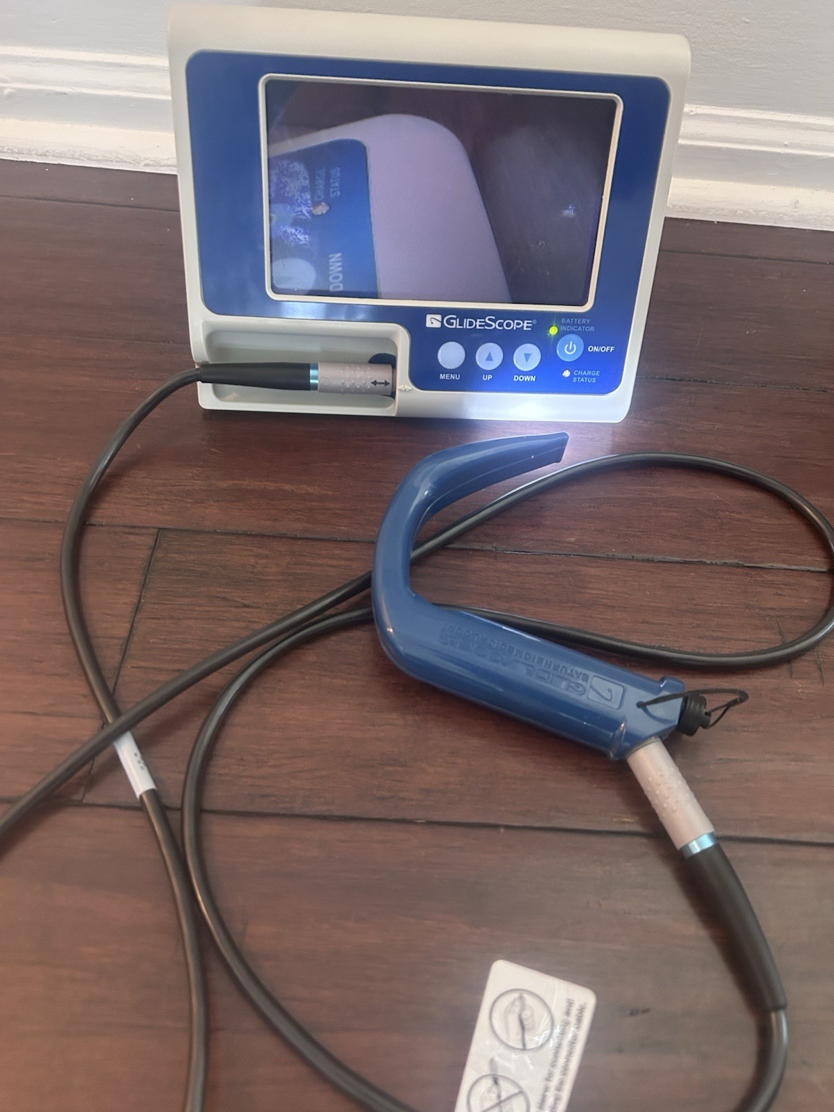 Verathon GlideScope GVL 4 Reusable Video Laryngoscope Camera Blade 0574-0001